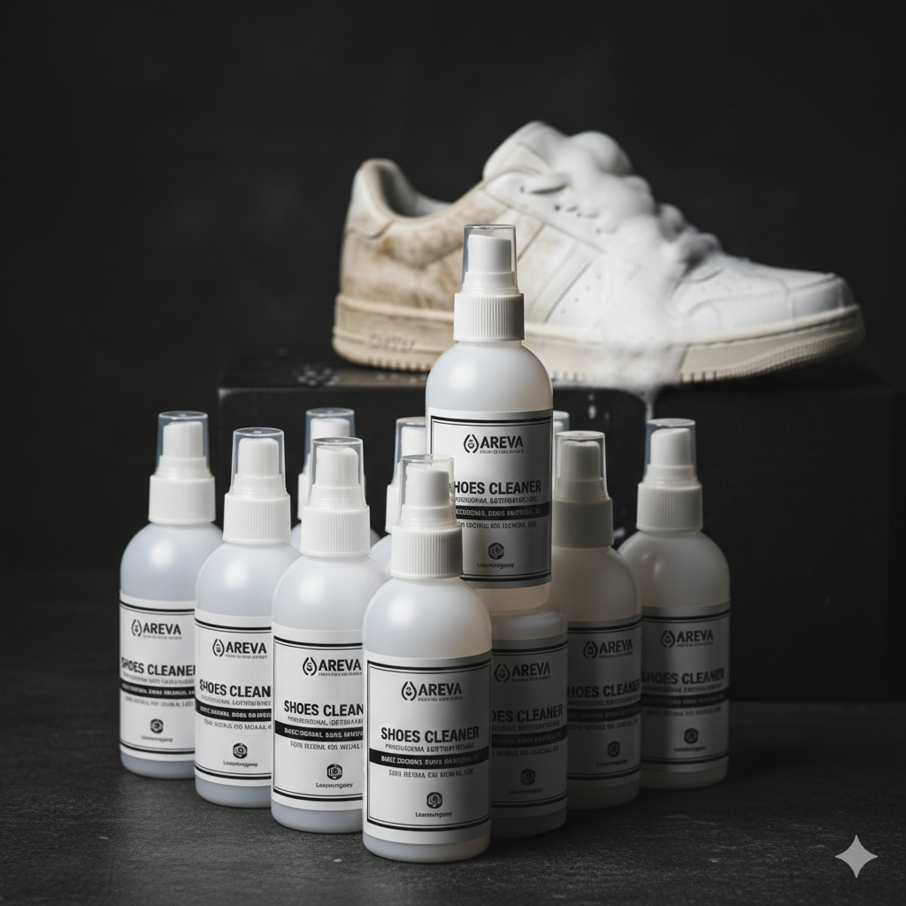 منظف احذية رياضية — جركن 1 لتر — الكترو كيمسترى اند بلاستيك